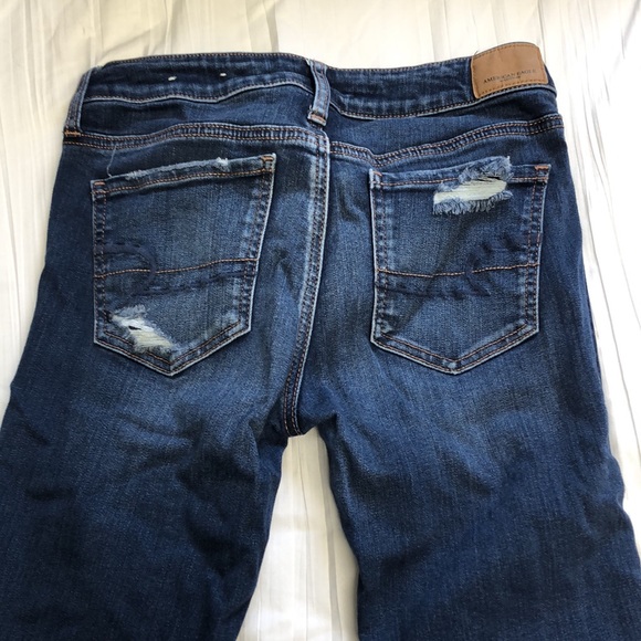 American Eagle Super Stretch skinny jeans. Size 4 Regular. - Picture 3 of 7